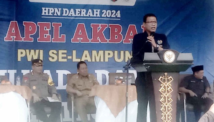 Cawabup Tanggamus Agus Suranto Apresiasi Deklarasi Pilkada Damai PWI Lampung