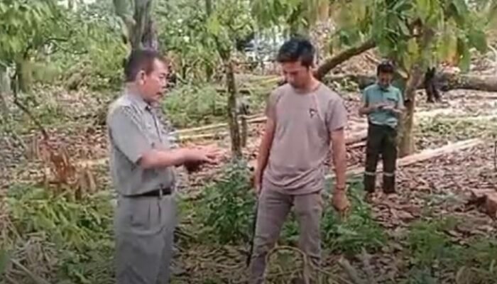 BUNTUT BUANG TEMBAKAN, PROPAM POLDA TURUN LOKASI TANAH ADAT