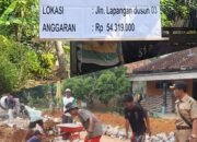 Laksanakan keinginan Masyarakat,Kapekon Waringinsari Barat ,Pringsewu ,Bangun TPT Di Pekon