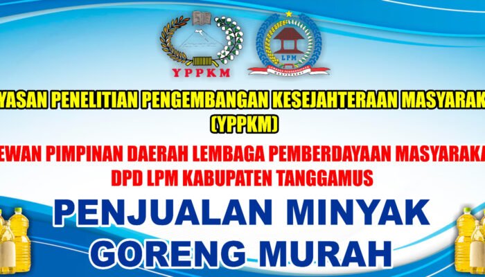 YPPKM Bersama LPM Tanggamus Hadirkan Minyak Goreng Murah untuk Masyarakat!