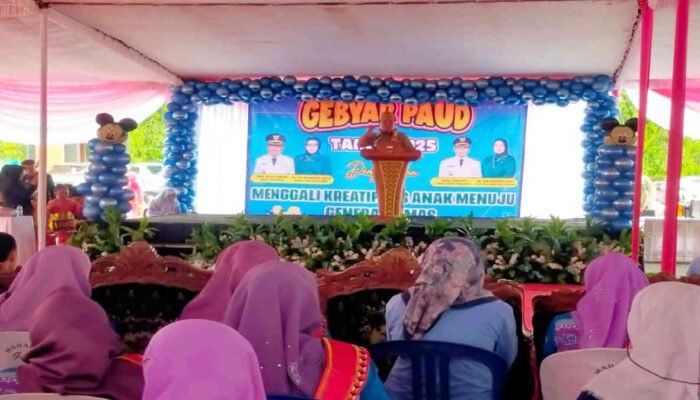 Bupati Tanggamus Buka Gebyar PAUD 2025, Tekankan Stimulasi Kasih Sayang