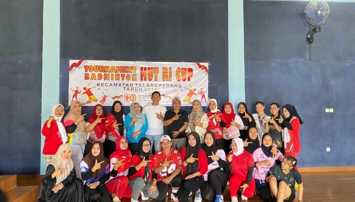 Turnamen Badminton Kecamatan Talang Padang Kabupaten Tanggamus