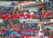 Kecamatan Talang Padang Kabupaten Tanggamus Mengadakan Lomba Gerak Jalan dalam Rangka HUT RI Ke-80