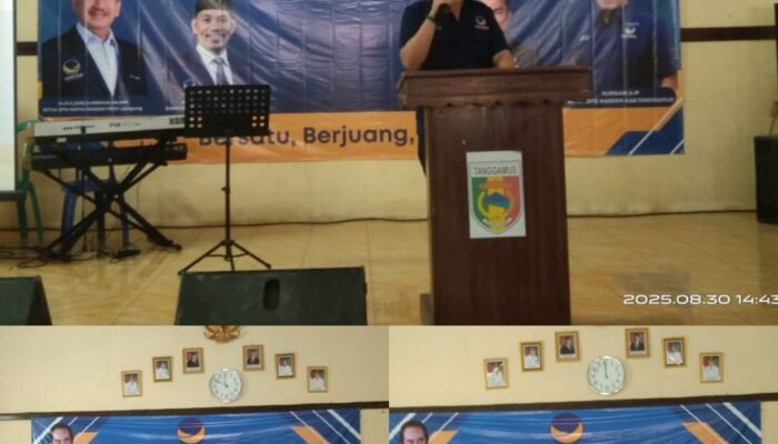NasDem Lampung Salurkan Dana Insentif Operasional Untuk DPC Di Tiga Kabupaten
