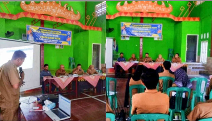 Pekon Sinarpetir Nyalakan “Listrik Digital”, Aparatur Belajar Aplikasi SIKS-NG