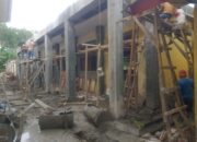 Pekerjaan Rehab Ruang Kelas di SMP N I Ambarawa Diduga Pengawas Tidak Mau Berurusan Dengan Wartawan