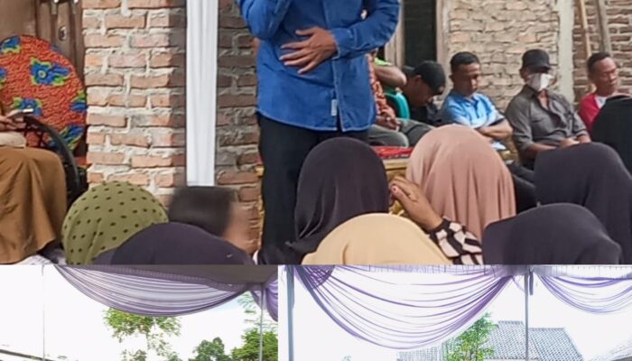 Heru, S.H. Anggota Fraksi NasDem DPRD Tanggamus Reses di dapil V Tanggamus