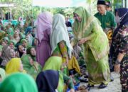 Wabup Pringsewu Hadiri Pengajian Triwulan & Halalbilhalal Muslimat NU Gading Rejo