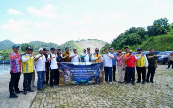 Didampingi Wabup, KONI Pusat Survei Venue Olahraga Dayung dan Ski Air PON 2032 Di Kabupaten Pringsewu