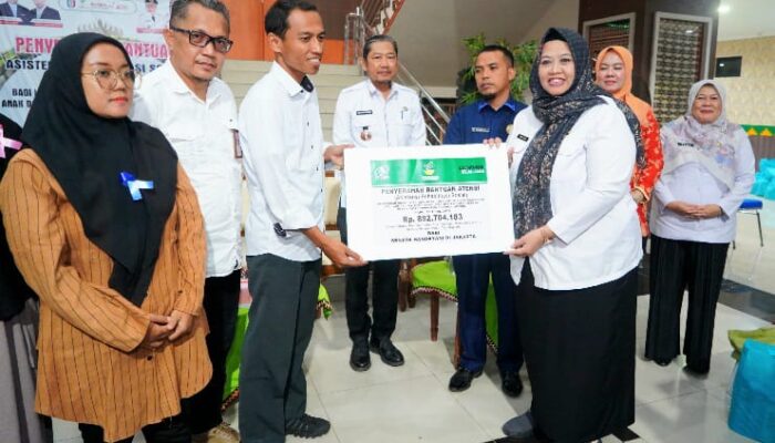 441 Warga Kabupaten Pringsewu Terima Bantuan ATENSI Dari Kemensos RI