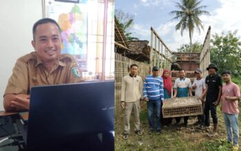 Program Ketapang Di pekon Tegalsari ,Pringsewu Pelihara Ayam Petelur Ras 1000 Ekor