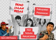 Jalan Propinsi banyak Rusak ParahDi kabupaten pesawaranLSM Penjara Indonesia DPD Provinsi Lampung siap Segera Gelar Aksi