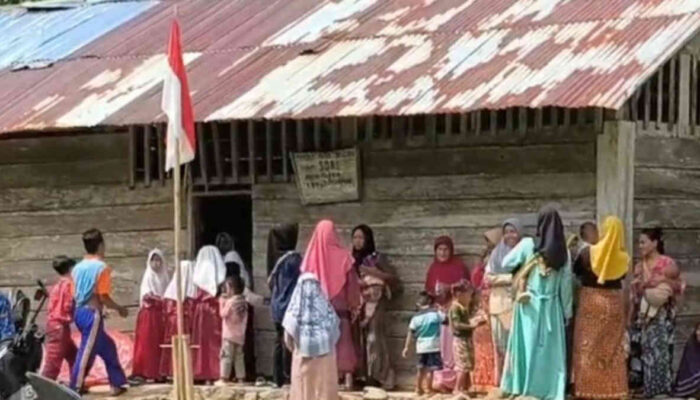 Warga dan Konten Kreator Gotong Royong Bangun Kelas Jauh di Tanggamus, Pemerintah Baru Turun Setelah Viral