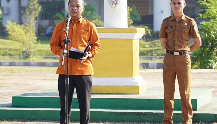 Bupati Pringsewu Pimpin Apel Siaga dan Pencanangan Sensus Ekonomi 2026
