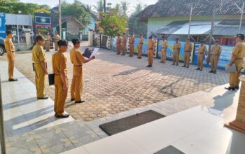 Hanya Pekon Bulurejo ,Pringsewu Yang Rutin Adakan Upacara Bendera Di Kecamatan Gadingrejo