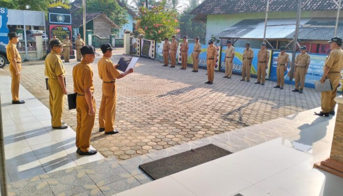 Hanya Pekon Bulurejo ,Pringsewu Yang Rutin Adakan Upacara Bendera Di Kecamatan Gadingrejo