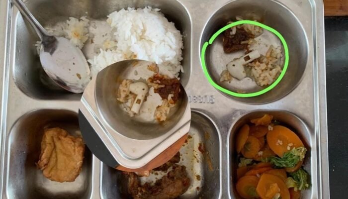 Pegawainya Diduga Lalai, “Heboh “SDN 1 Napal Tanggamus ,Temukan Headset Bluetooth Dalam Nasi MBG