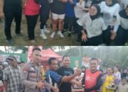 Bak Chelsea VS AC Milan Ribuan Suporter Penuhi Lapangan Dalam Laga Grand Final Sepak Bola Mini Soccer Antar RT Di Lapangan Pekon Wates